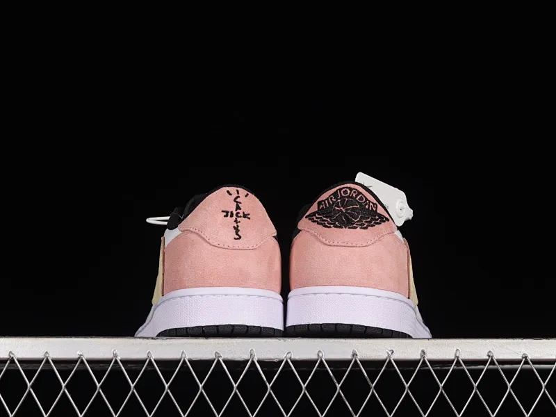 All categories Air Jordan Jordan series basketball shoes Air Jordan 1 Low Travis Scott x Air Jordan 1 Low OG AJ1 Joe 1 black pink undercut DM7866-066